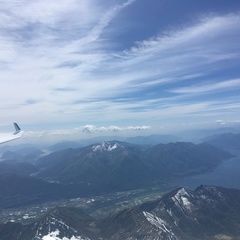 Verortung via Georeferenzierung der Kamera: Aufgenommen in der Nähe von Bezirk Bellinzona, Schweiz in 3200 Meter